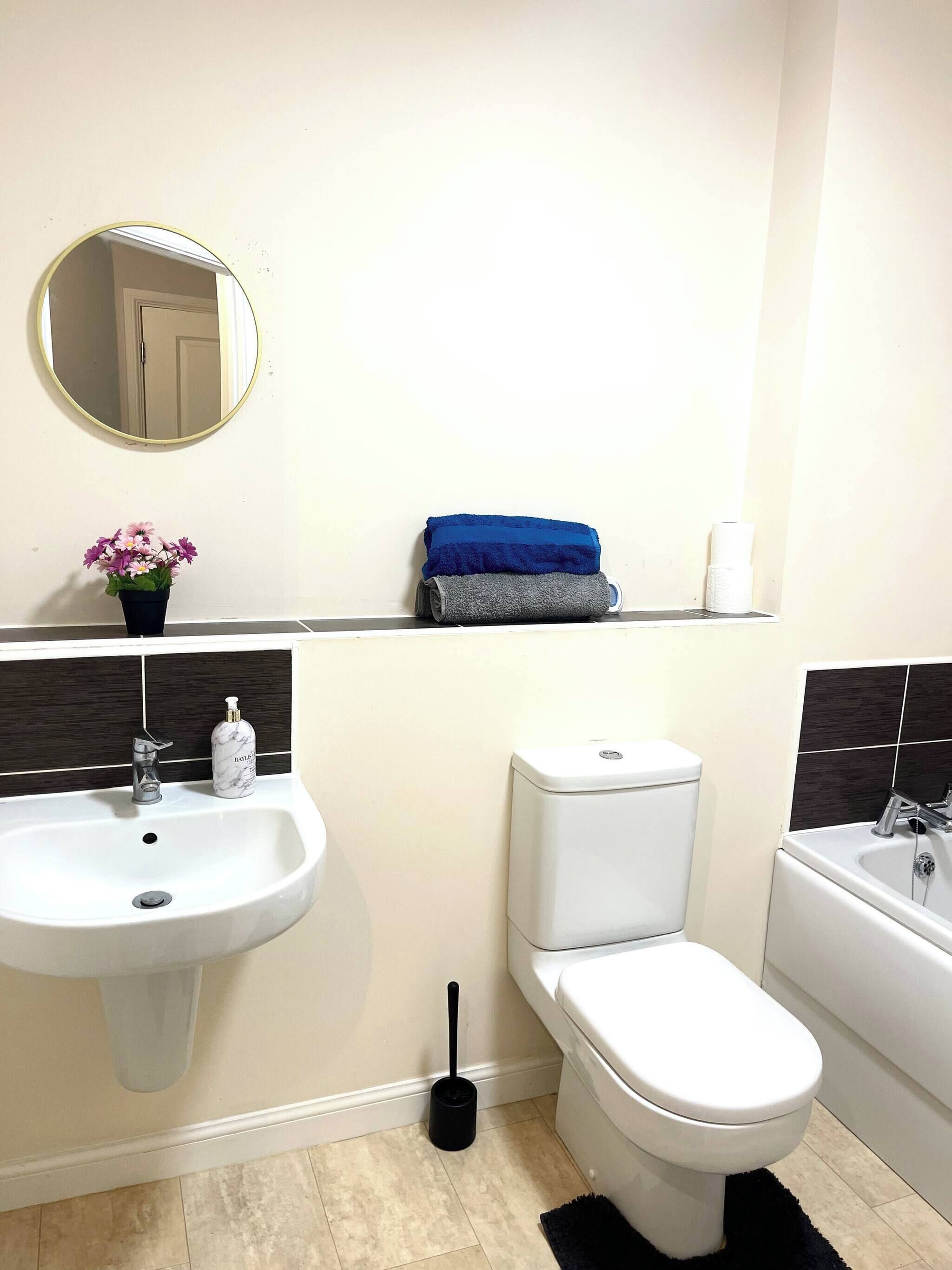 Apartment, 2 Schlafzimmer | Badezimmer