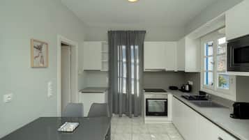 Family Apartment, Beach View | Private kitchen