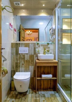 Standard Single Room | Bathroom | Shower, slippers - Al Hayat (Bukhara)