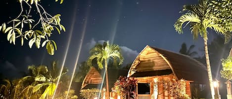 Front of property – evening/night
