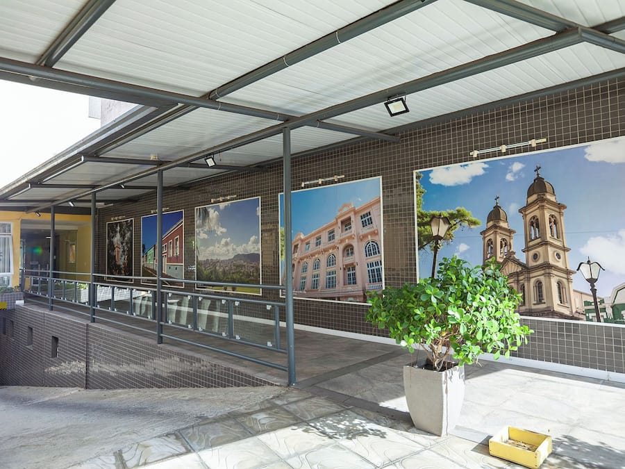 Entrada de la propiedad