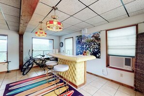 Interior - Mid-century modern lake house w/private waterfront pool & boat dock (Marble Falls)