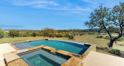 4-bedroom spacious home with guest house & pool, located on 9 acres of land