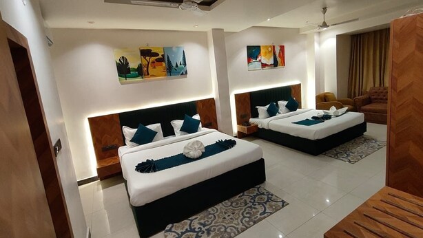 Bed sheets - Hotel Kutumb Vatika (Haldwani)