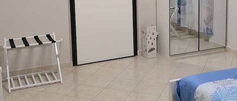 1 bedroom, iron/ironing board, travel crib, WiFi (free)