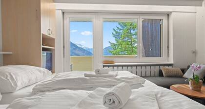 Bright apartment with superb terrace and view