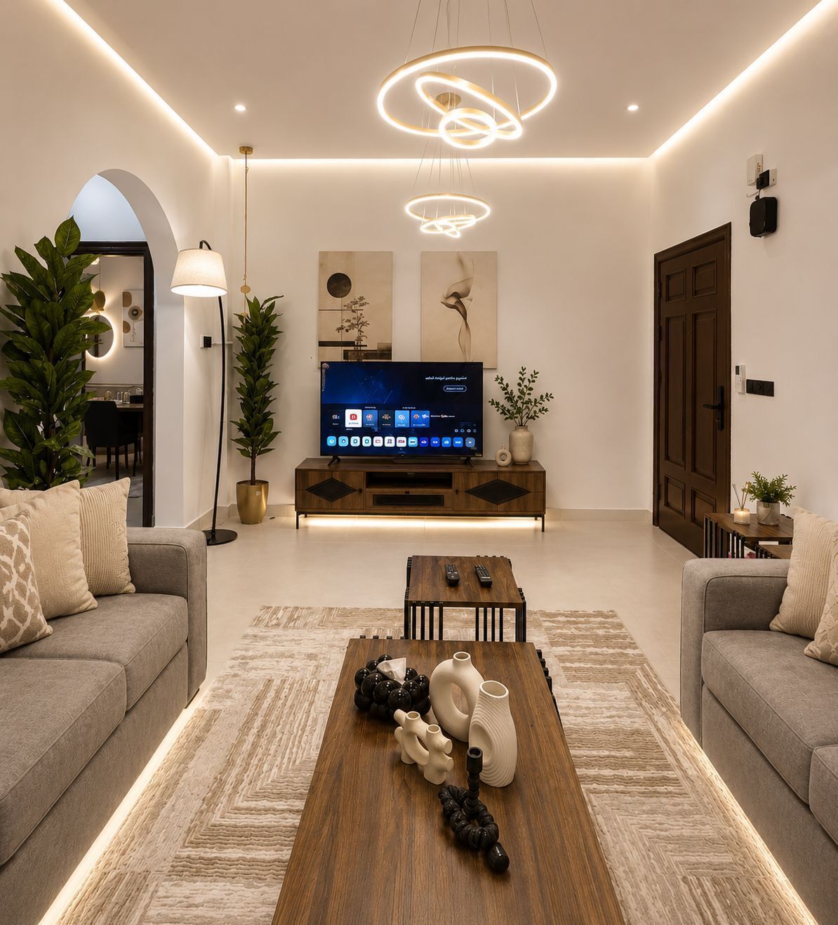 Luxury Apartment 118,220 | Coin séjour