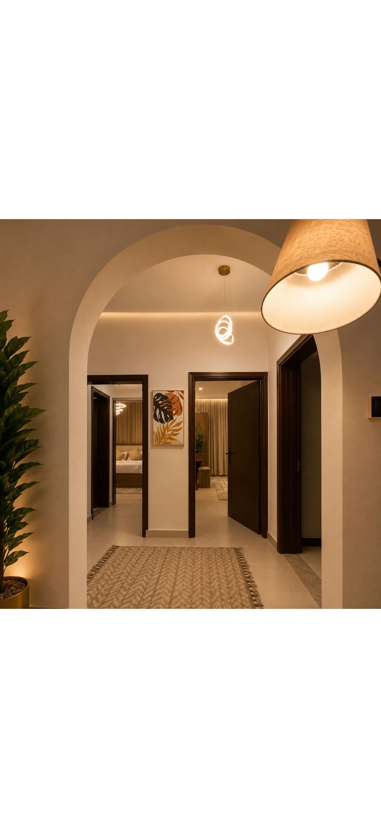 Luxe appartement, keuken, in toren | Interieur