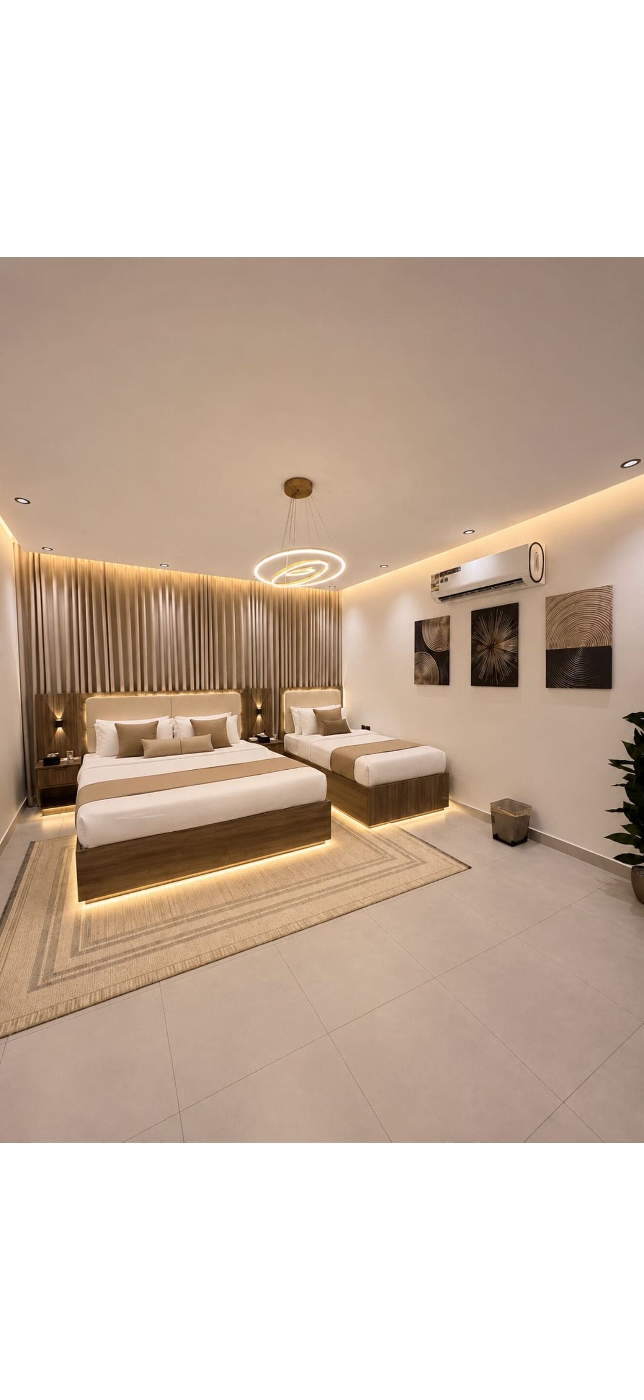 Apartemen Mewah, Boleh Merokok, Hewan Peliharaan Dilarang | Tirai kedap cahaya, setrika/meja setrika, dan Wi-Fi gratis