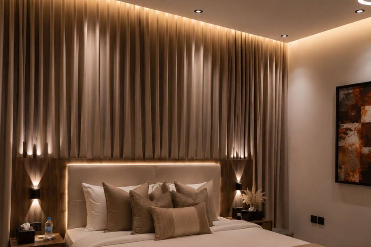 Blackout curtains, iron/ironing board, free WiFi