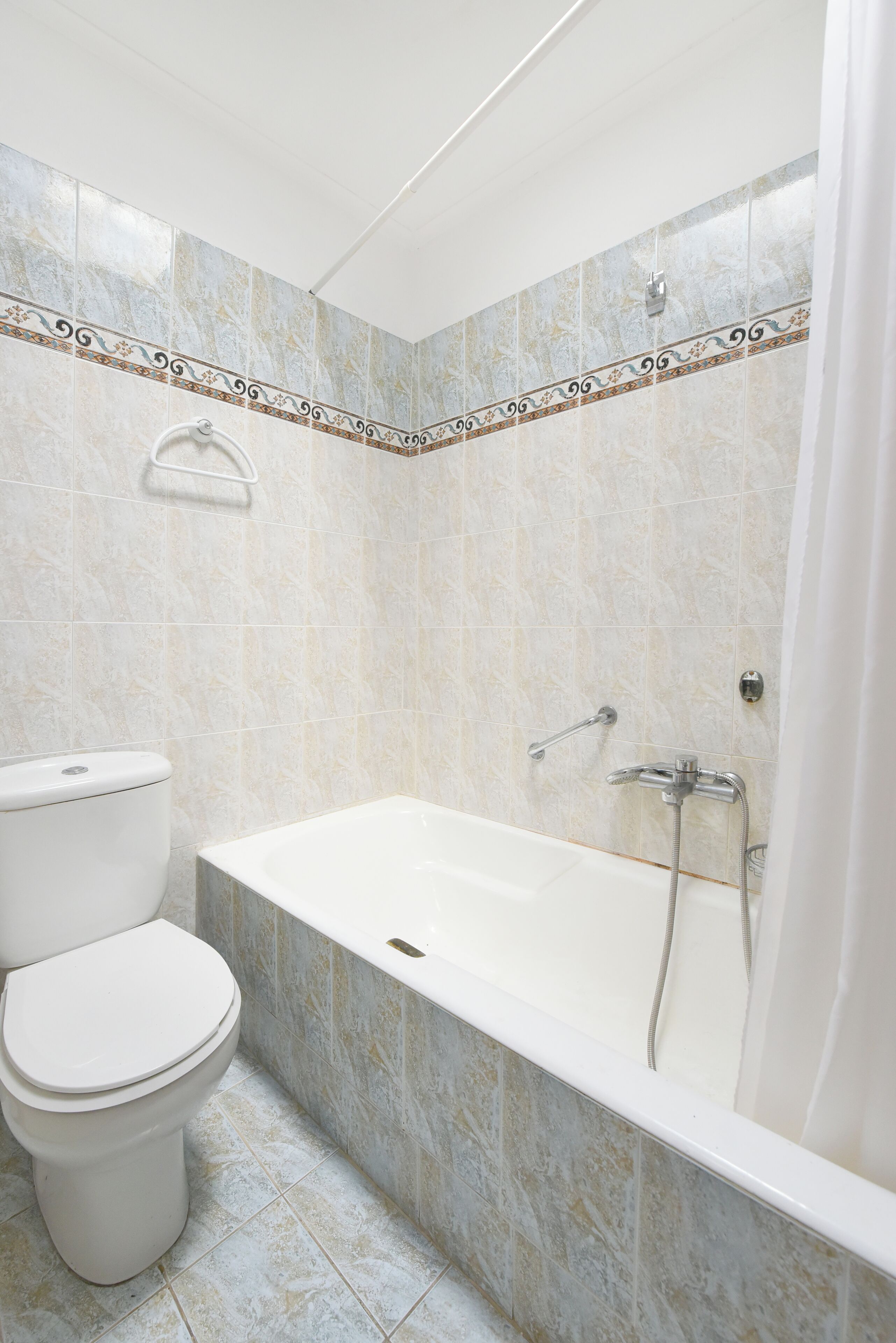 Towels, soap, toilet paper