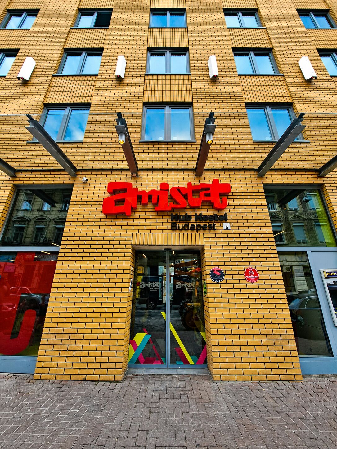 Fassade der Unterkunft