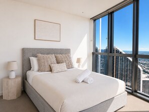 2 slaapkamers, een strijkplank/strijkijzer, wifi, beddengoed