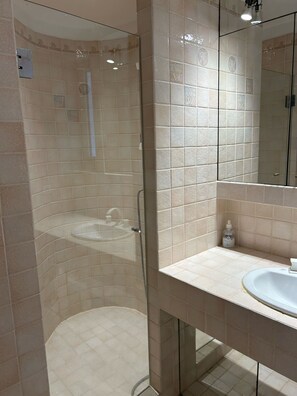 Hair dryer, towels, soap, toilet paper - Vrbo Property (Vallauris)