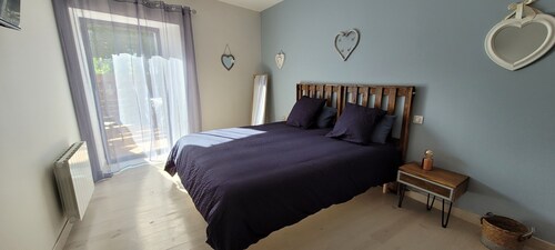  “Cézallier” Guest Room with Private Terrace and Jacuzzi