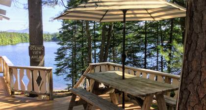 Lakefront Chalet on Private Beach in Conway, NH