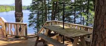 Lakefront Chalet on Private Beach in Conway, NH