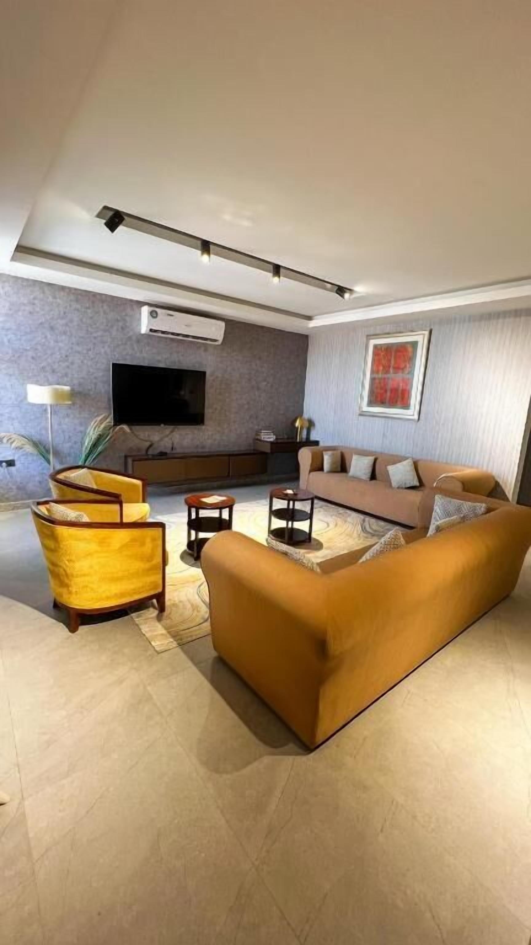 Luxury Suite, Desert view | Living area