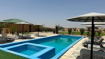 6 indoor pools, outdoor pool, open open 24 hours, pool umbrellas