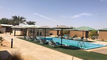 6 indoor pools, outdoor pool, open open 24 hours a day, pool umbrellas