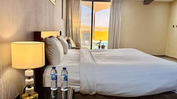 In-room safe, iron/ironing board, WiFi (free)