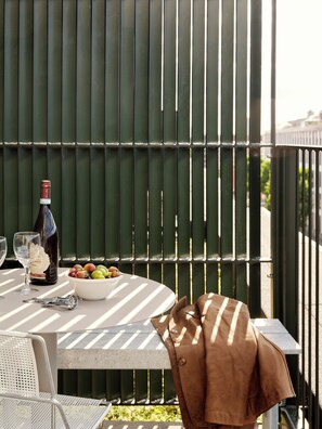 Studio Prestige, balcon | Terrasse/patio