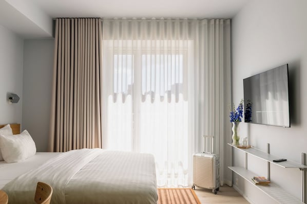 Hypo-allergenic bedding, laptop workspace, soundproofing, free WiFi - Folk Copenhagen (København)