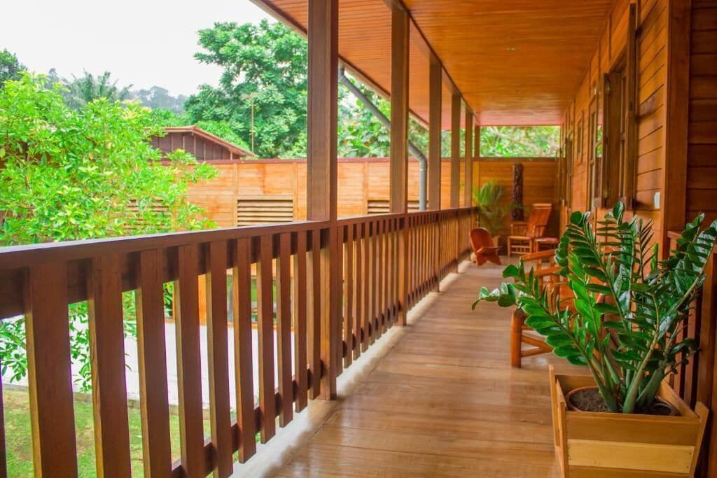 Double Room, Balcony, Garden View | Terrace/patio