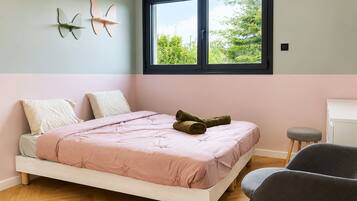 6 chambres, fer et planche Ă repasser, lit parapluie, Wi-Fi gratuit