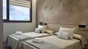 2 多间卧室、熨斗/熨衣板、WiFi、床单