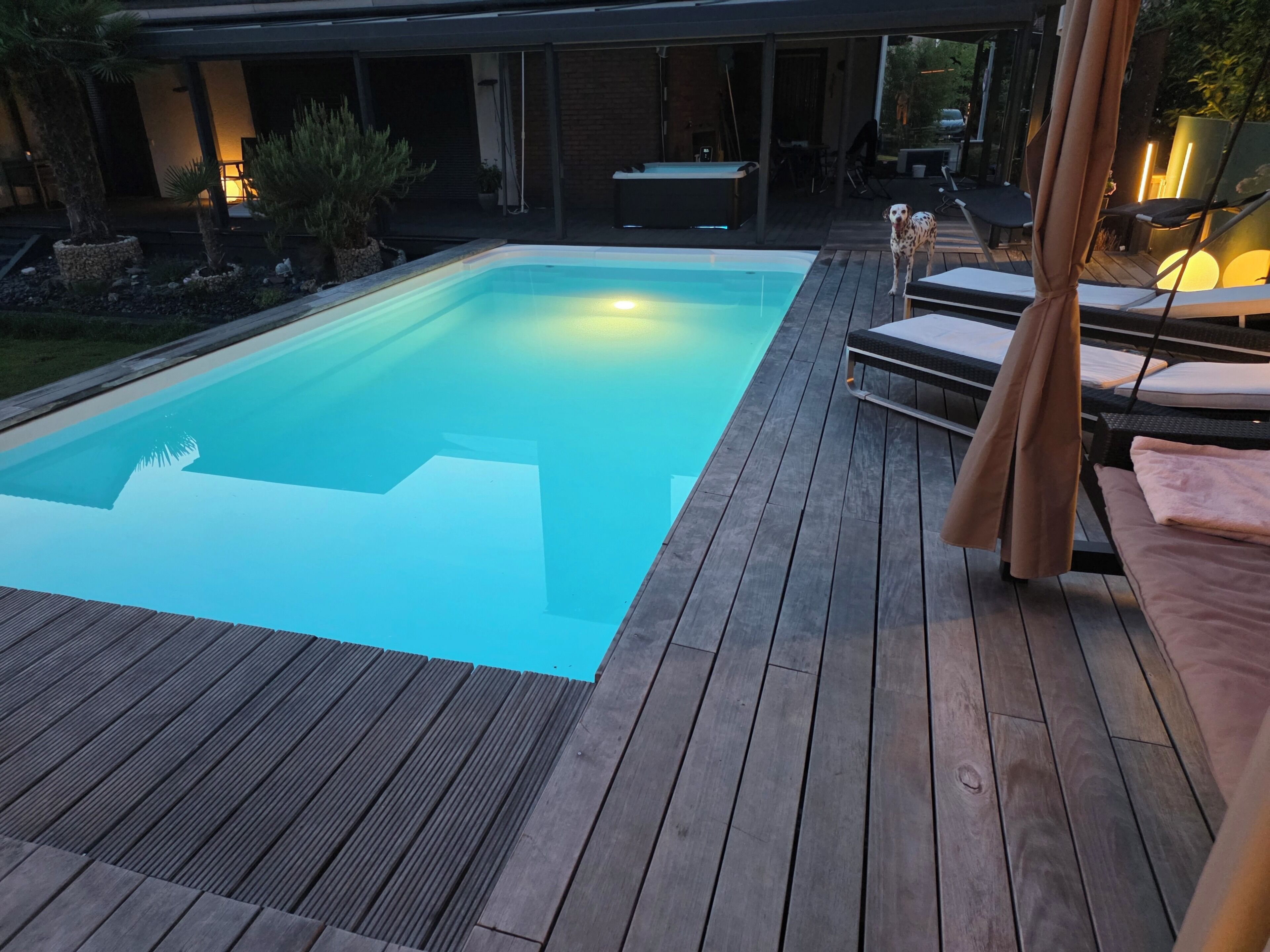 Außenpool, beheizter Pool
