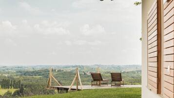 Comfort-Apartment, Terrasse, Bergblick | Terrasse/Patio
