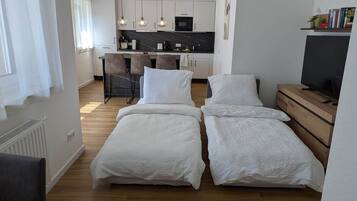 1 Schlafzimmer, Bügeleisen/Bügelbrett, kostenloses WLAN, Bettwäsche