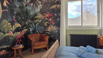 2 chambres, fer et planche à repasser, lit parapluie, Wi-Fi gratuit