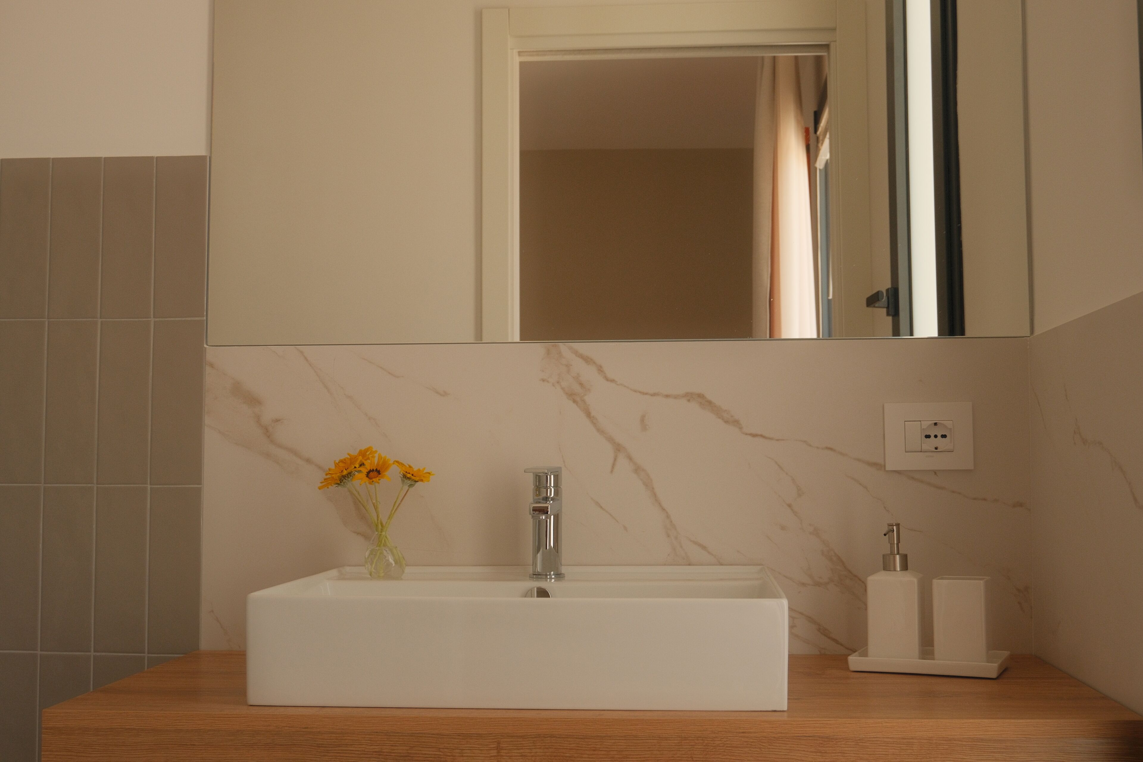 Deluxe-Doppelzimmer, Balkon, Gartenblick | Badezimmer