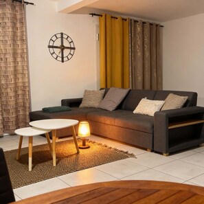 Living area - Vrbo Property (Les Trois-Bassins)