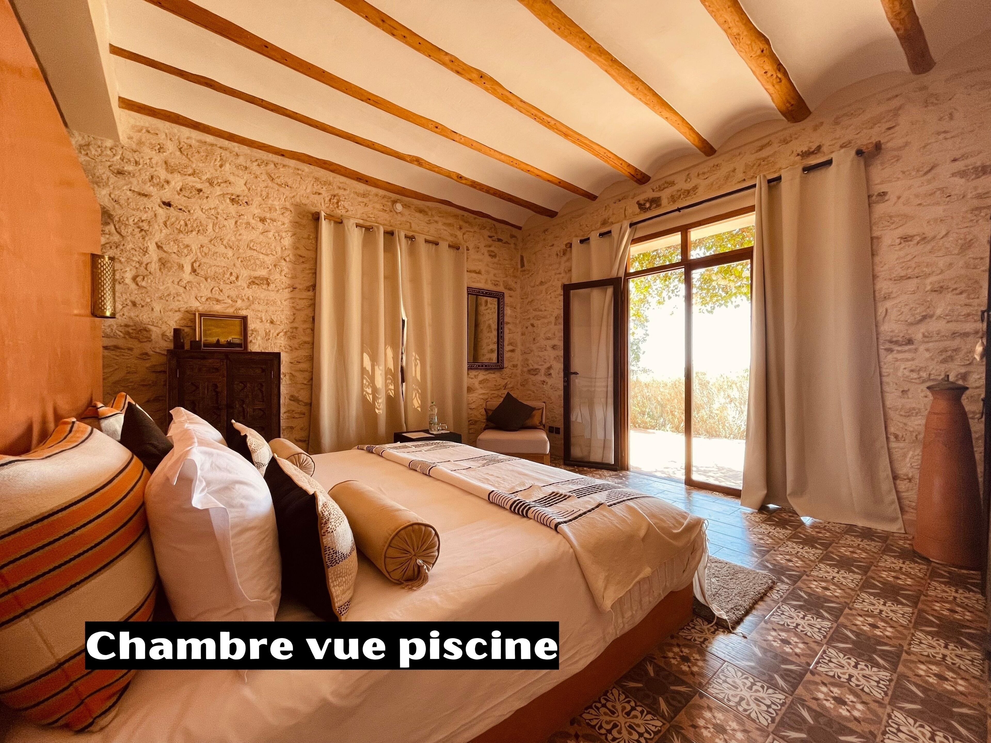 Deluxe Double Room, Patio, Pool View | Free WiFi, wheelchair access