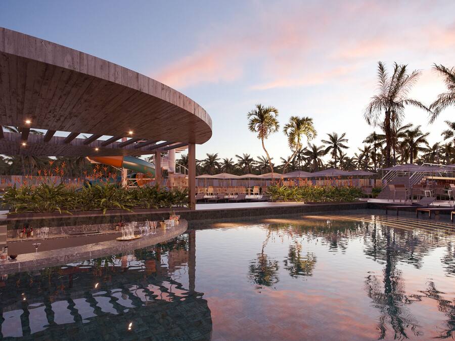 2 piscinas al aire libre
