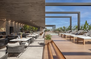 Outdoor dining - Beach Gav Resorts (Salinópolis)