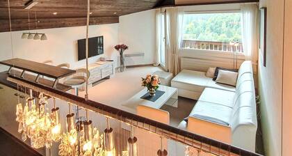 Gemütliche Wohnung für 4 Leute mit W-LAN, TV, Balkon und Panoramablick
