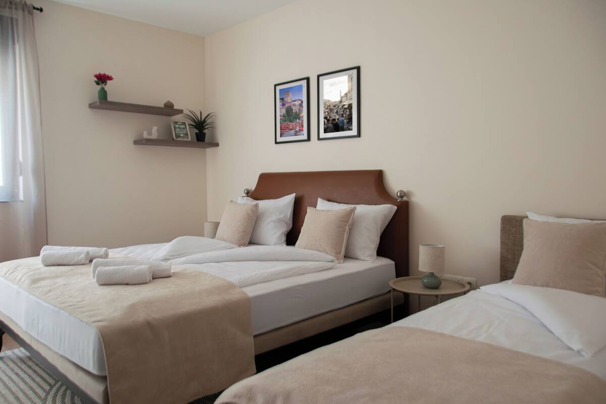 Triple Room | Minibar, desk, laptop workspace, iron/ironing board (on request)
