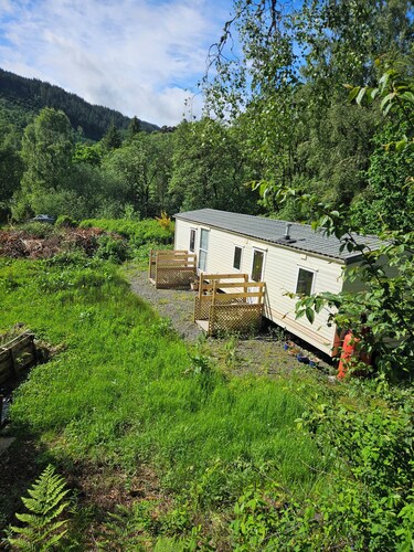 Caravan in the Trossachs national park