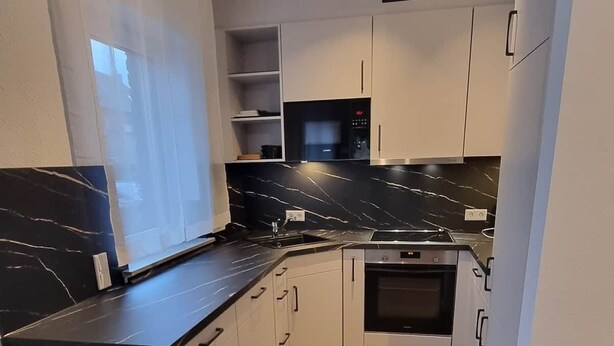 Coffee/tea maker, fridge, microwave, oven - Rudolph Apartments Kleve - Apartment 3 (Kleve)