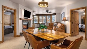 Interior - Stylish ski-in/out condo w/views in base area next to gondola, pool & restaurant (Steamboat Springs)