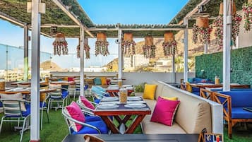 Apartment, 1 King Bed, Kitchen (Alina 203a at Morgan Residences) | Outdoor dining
