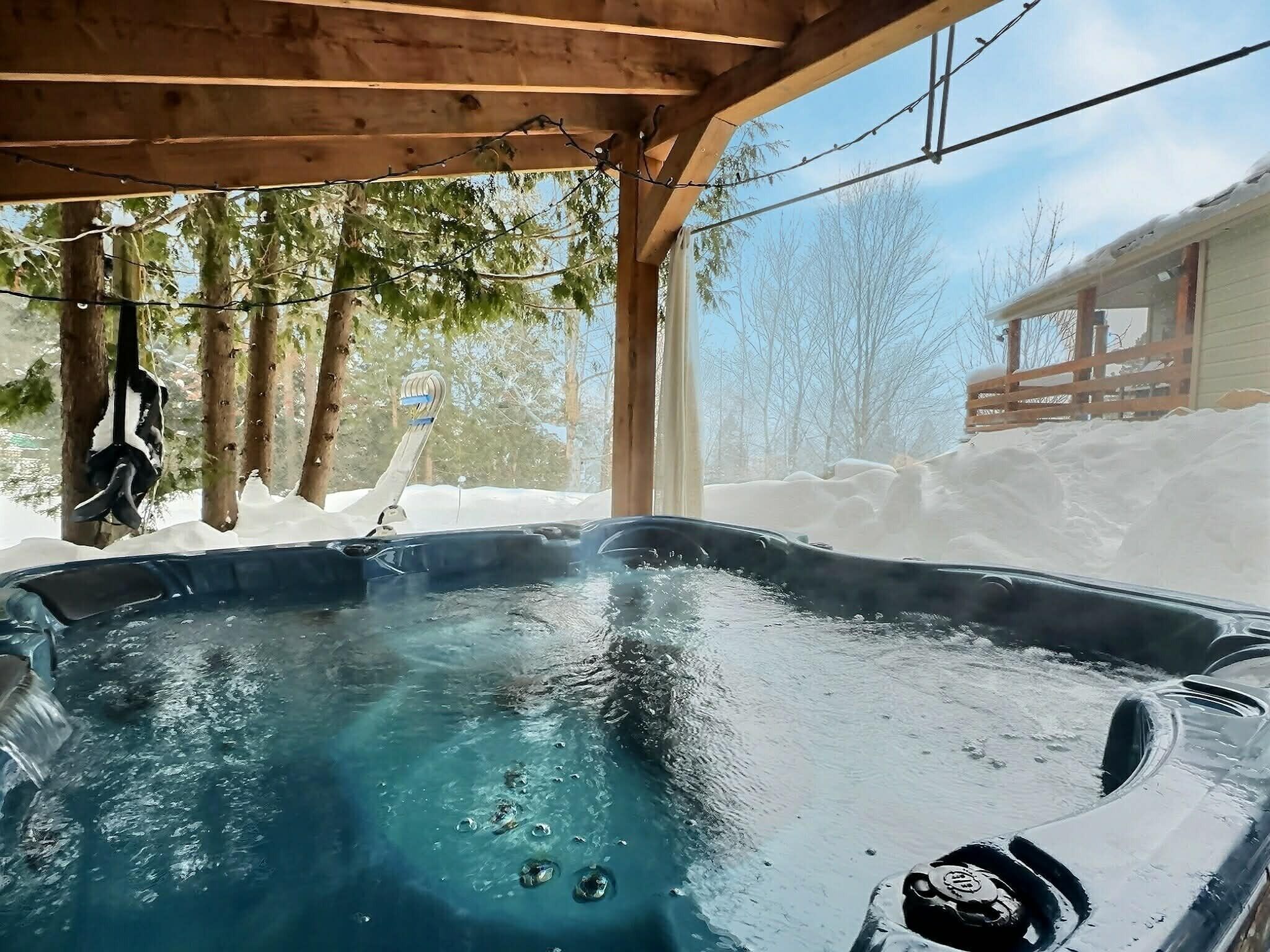 Baignoire à remous extérieure