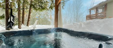 Baignoire à remous extérieure
