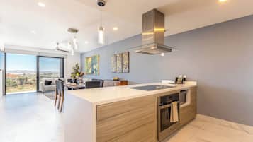 Departamento, varias camas, vista a la montaña (Amaterra D601A) | Cocina privada