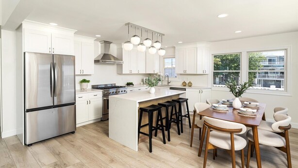 Private kitchen - Amazing Luxury LBI Beach House - Rooftop Bay Views - Walk to Beach - Sleeps 14 (Ship Bottom)
