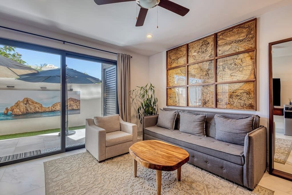 Condo, varias camas (Archlight Hideaway at Amaterra) | Área de sala de estar